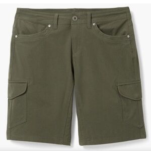 Kuhl Freeflex 10" inseam Cargo Shorts size 4 in Dark Moss Green NWT $89